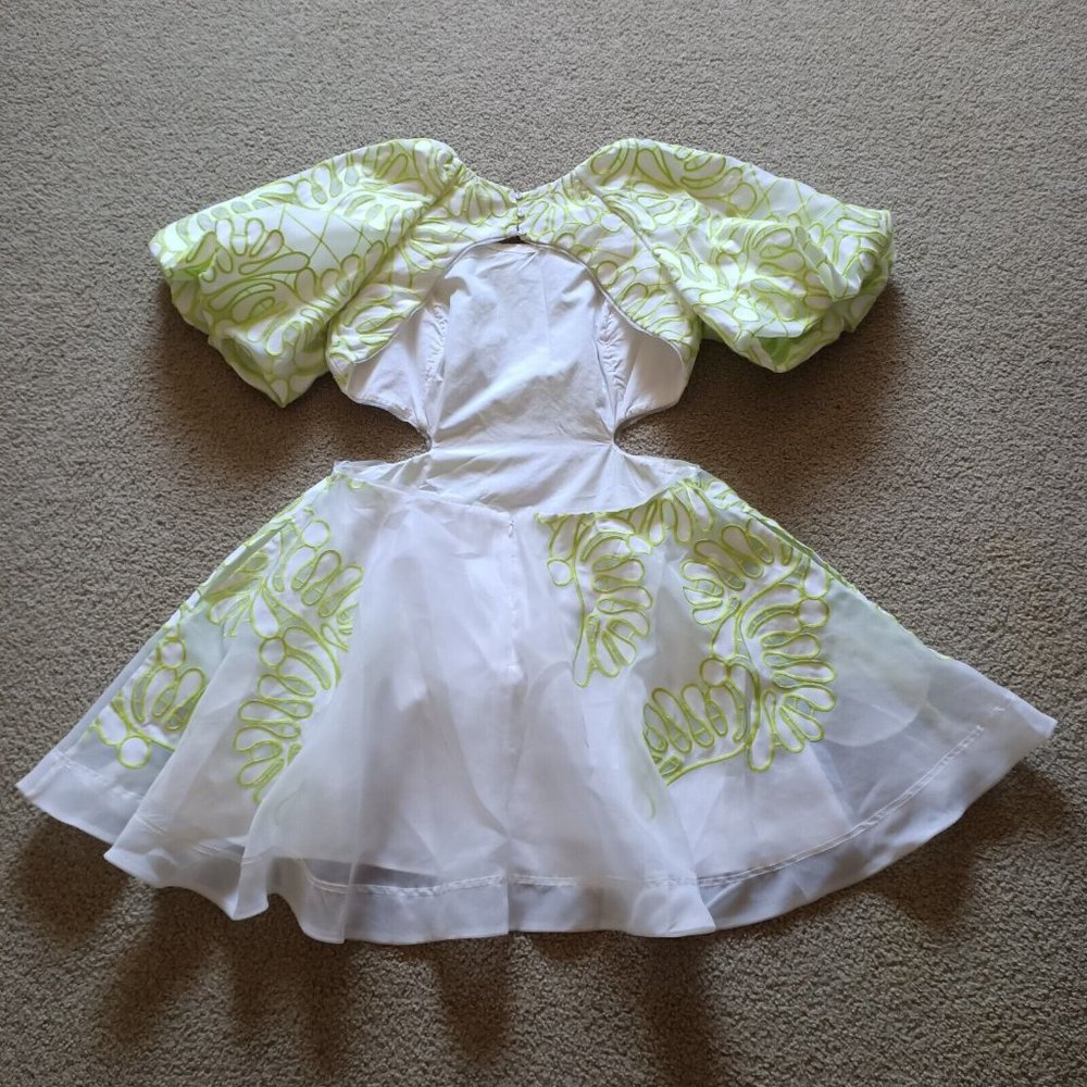 Aje Botanical Applique Mini Dress - Size AU 16 / US 12 - Picture 7 of 16
